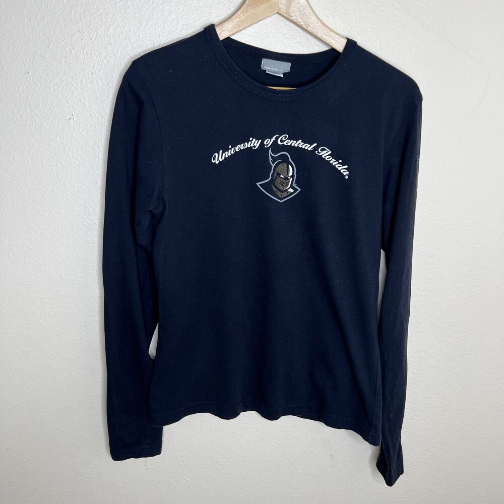 UCF Black Long Sleeve Knit Tee Large